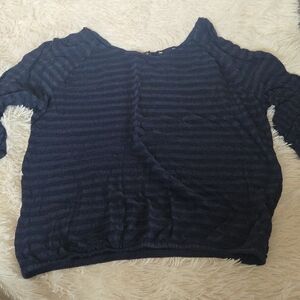 GAP Navy Striped Tank Top